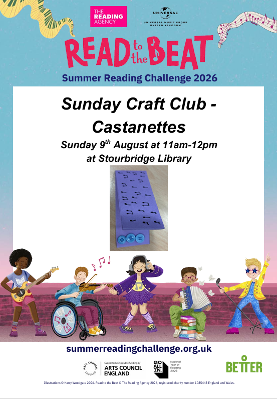 Stourbridge Library - Summer Reading Challenge: Castanettes